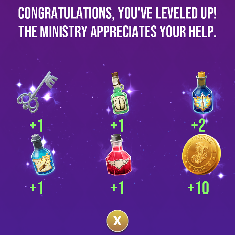 Harry Potter Wizards Unite Level Rewards List Level Up Items And Max